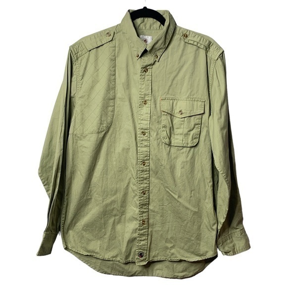 Southern Proper Sportsman Collection‎ Shooting Shirt Olive Green Size Small - Picture 3 of 9